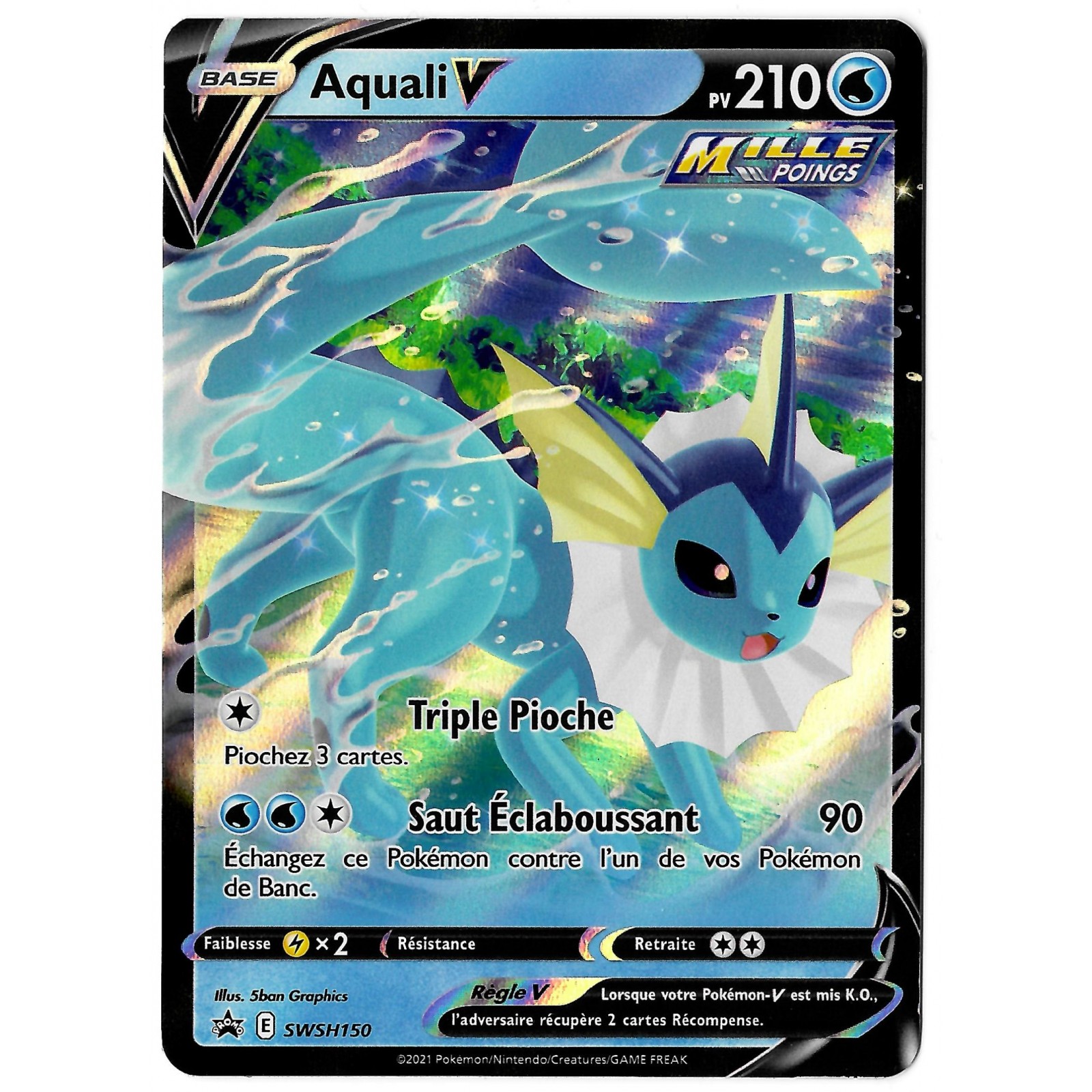 Aquali V Ultra Rare Swsh Fantasy Sphere Magasin De Carte