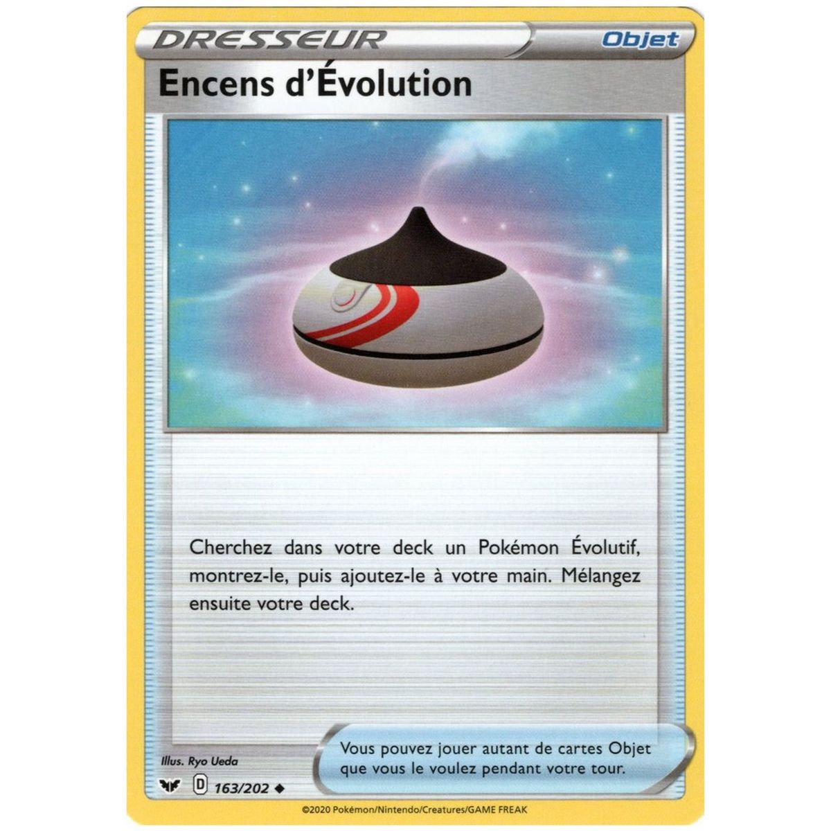 Item Encens d'Evolution - Peu Commune 163/202 EB01 Epée et Bouclier