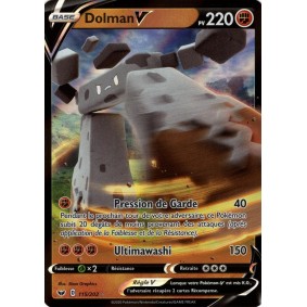 Dolman V - Ultra Rare 115/202 EB01 Epée et Bouclier Epees et Bouclier 4 : Voltage Eclatant EB04