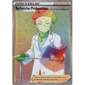 Recherches Professorales Professeur Magnolia - Secret Rare 209/202 EB01 Epée et Bouclier Epees et Bouclier 4 : Voltage Eclatant
