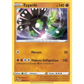 Zygarde - Holo Rare 28/73 EB3. Epée et Bouclier 3.5 : La Voie du Maître Epees et Bouclier 3.5 : La Voie du Maitre EB03.5