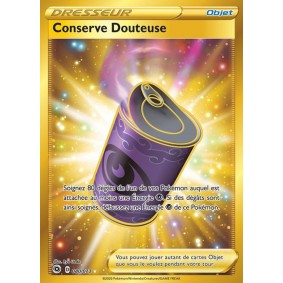 Conserve Douteuse - Secret Rare 80/73 EB3. Epée et Bouclier 3.5 : La Voie du Maître Epees et Bouclier 3.5 : La Voie du Maitre EB