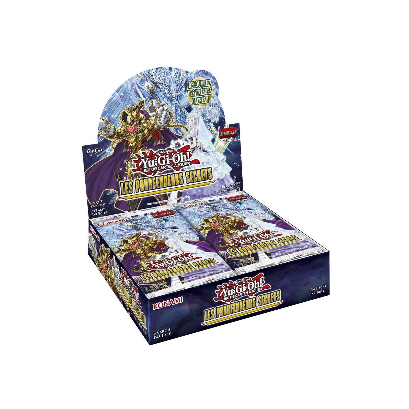 Yu-Gi-Oh! - Display - Boite de 24 Boosters - Les Pourfendeurs Secrets - FR Yu-Gi-Oh! - Display - Boite de 24 Boosters - Les Pourfendeurs Secrets - FR
