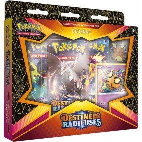 Pokémon - Coffret Pin's Dedenne - Destinées Radieuses EB 4.5 FR