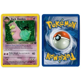 Dark Slowbro 12/82 Team Rocket Holo Unlimited Anglais Voir Scan Pokémon - Team Rocket