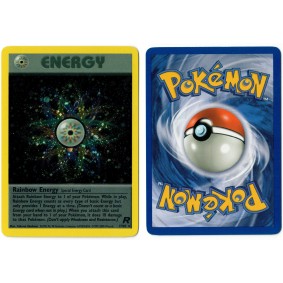 Rainbow Energy 17/82 Team Rocket Holo Unlimited Anglais Voir Scan Pokémon - Team Rocket