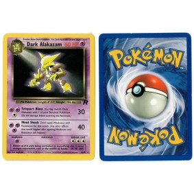 Dark Alakazam 18/82 Team Rocket Rare Unlimited Anglais Voir Scan Pokémon - Team Rocket