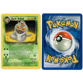 Dark Arbok 19/82 Team Rocket Rare Unlimited Anglais Voir Scan Pokémon - Team Rocket