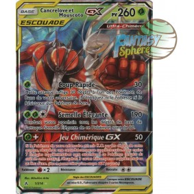 Cancrelove et Mouscoto GX - Ultra Rare 1/214 - Soleil et Lune 10 Alliance Infaillible Soleil et Lune 10 Alliance Infaillible