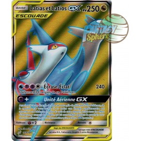 Latias & Latios GX - Full Art Ultra Rare 169/181 - Soleil et Lune 9 Duo de Choc Soleil et Lune 9 Duo de Choc
