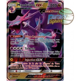 Mandrillon GX - Ultra Rare 160/236 - Soleil et Lune 11 Harmonie des Esprits Soleil et Lune 11 Harmonie des Esprits