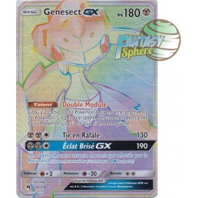 Genesect GX - Secret Rare 224/214 - Soleil et Lune 8 Tonnerre Perdu Soleil et Lune 8 Tonnerre Perdu
