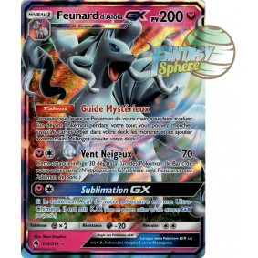 Feunard d'Alola GX - Ultra Rare 132/214 - Soleil et Lune 8 Tonnerre Perdu Soleil et Lune 8 Tonnerre Perdu