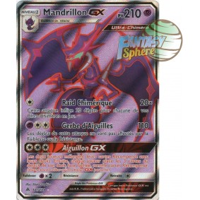 Mandrillon GX - Full Art Ultra Rare 121/131 - Soleil et Lune 6 Lumière Interdite Soleil et Lune 6 Lumière Interdite