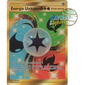 Énergie Unitaire - Secret Rare 170/156 - Soleil et Lune 5 Ultra Prisme Soleil et Lune 5 Ultra Prisme 