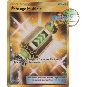 Échange Multiple - Secret Rare 164/147 - Soleil et Lune 3 Ombres Ardentes Soleil et Lune 3 Ombres Ardentes