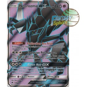 Necrozma GX - Full Art Ultra Rare 134/147 - Soleil et Lune 3 Ombres Ardentes Soleil et Lune 3 Ombres Ardentes