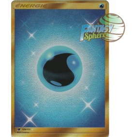 Énergie Eau - Secret Rare 124/111 - Soleil et Lune 4 Invasion Carmin Soleil et Lune 4 Invasion Carmin