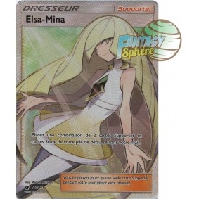 Elsa-Mina - Full Art Ultra Rare 110/111 - Soleil et Lune 4 Invasion Carmin Soleil et Lune 4 Invasion Carmin