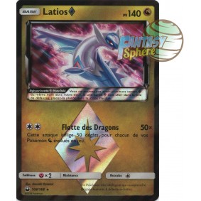 Latios - Prisme Rare 108/168 - Soleil et Lune 7 Tempête Céleste Soleil et Lune 7 Tempête Céleste