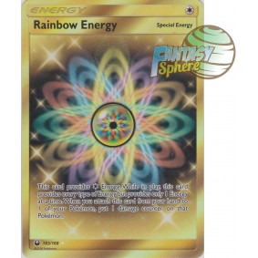 Énergie Multicolore - Secret Rare 183/168 - Soleil et Lune 7 Tempête Céleste Soleil et Lune 7 Tempête Céleste