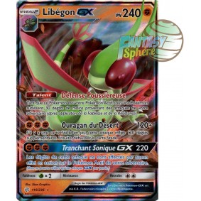 Libégon GX - Ultra Rare 110/236 - Soleil et Lune 12 Éclipse Cosmique
