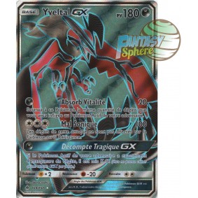 Yveltal GX - Full Art Ultra Rare 124/131 - Soleil et Lune 6 Lumière Interdite