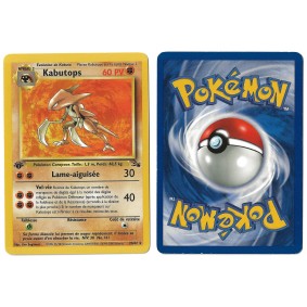 Kabutops (2) 24/62 Fossile Rare 1st Français Voir Scan
