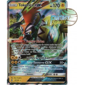 Tokorico GX - Ultra Rare 47/145 - Soleil et Lune 2 Gardiens Ascendants