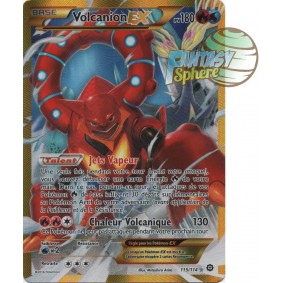 Volcanion EX - Secret Rare 115/114 - XY 11 Offensive Vapeur