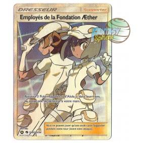 Employés de la Fondation Æther - Full Art Ultra Rare SV81/SV94 - Soleil et Lune 11.5 Destinees Occultes