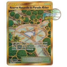 Réserve Naturelle du Paradis Æther - Full Art Ultra Rare SV87/SV94 - Soleil et Lune 11.5 Destinees Occultes
