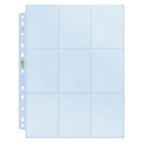 UP - 10 Pages de Classeur - 9 Cases - Silver