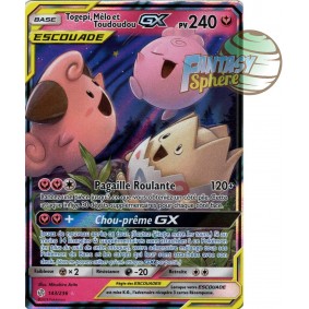 Togepi, Mélo et Toudoudou GX - Ultra Rare 143/236 - Soleil et Lune 12 Éclipse Cosmique