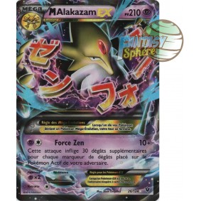 Méga Alakazam EX - Ultra Rare 26/124 - XY 10 Impact des Destins
