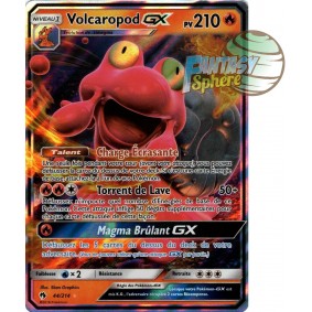 Volcaropod GX - Ultra Rare 44/214 - Soleil et Lune 8 Tonnerre Perdu