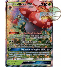 Rafflesia GX - Ultra Rare 4/236 - Soleil et Lune 12 Éclipse Cosmique