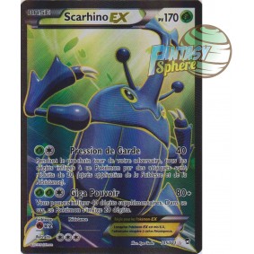 Scarhino-EX - Full Art Ultra Rare 105/111 - XY 3 Poings Furieux