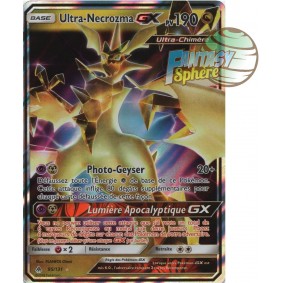 Ultra-Necrozma GX - Ultra Rare 95/131 - Soleil et Lune 6 Lumière Interdite