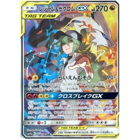 Reshiram & Zekrom GX 064/049 Dream League Secret Rare Unlimited Japonais Dream League SM11B