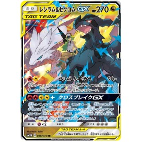 Reshiram & Zekrom GX 036/049 Dream League Ultra Rare Unlimited Japonais Dream League SM11B