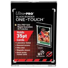 UP - One-Touch Black Border 35PT Anti-UV Magnetic Holder (X1)