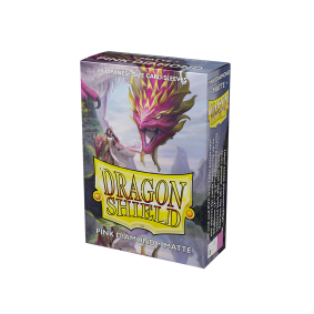 Dragon Shield Small Sleeves - Matte Pink Diamond (60)