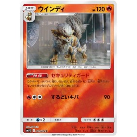 Arcanine 008/024 Detective Pikachu Commune Unlimited Japonais