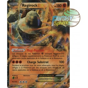 Regirock EX - Ultra Rare 43/124 - XY 10 Impact des Destins