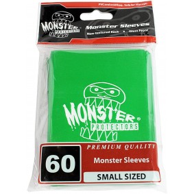 Monster - Monster Logo Small Sleeves - Glossy Green - Vert (60)
