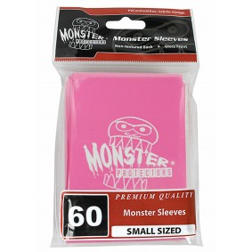 Monster - Monster Logo Small Sleeves - Glossy Pink - Rose (60)