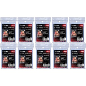 UP - Protèges Cartes - Standard - Pack X10 Souple / Soft (1000)