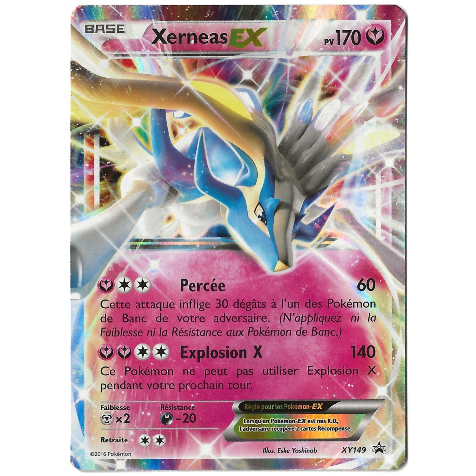Xerneas Ex Ultra Rare XY149 à Fantasy Sphere,Magasin de carte à