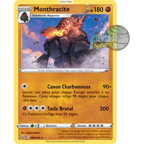Monthracite - Holo Rare 80/163_H - Epee et Bouclier Style de Combat
